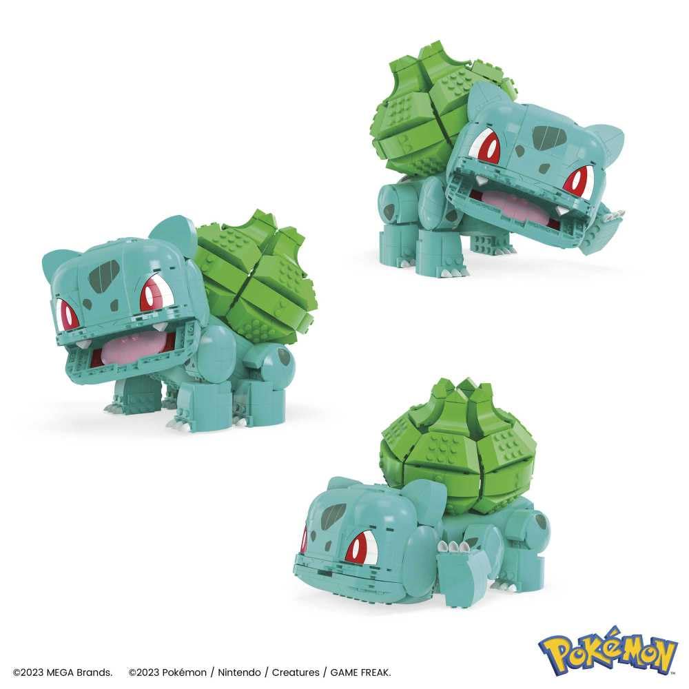 Foto 6 pulgar | Juguete De Construcción De Figuras De Acción Mattel Mega Pokémon Bulbasaur - Venta Internacional.