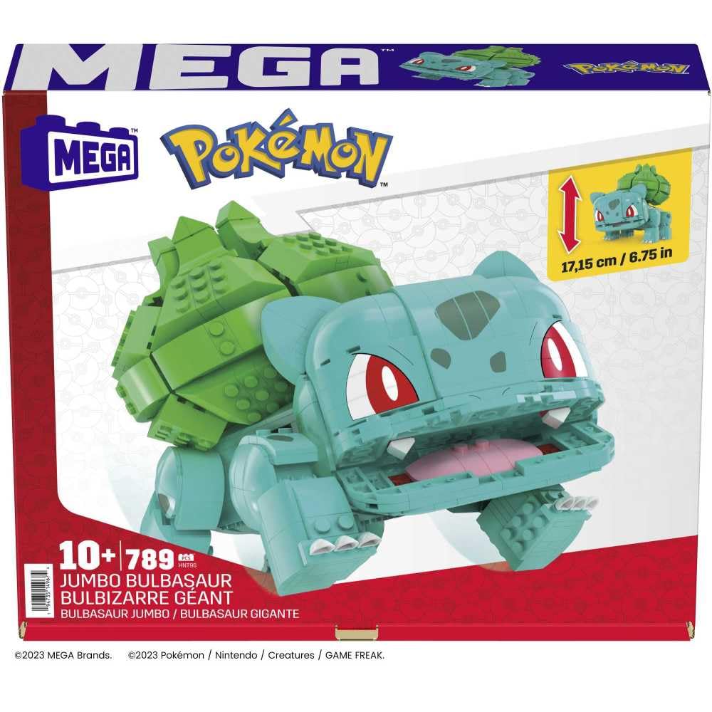 Foto 7 pulgar | Juguete De Construcción De Figuras De Acción Mattel Mega Pokémon Bulbasaur - Venta Internacional.