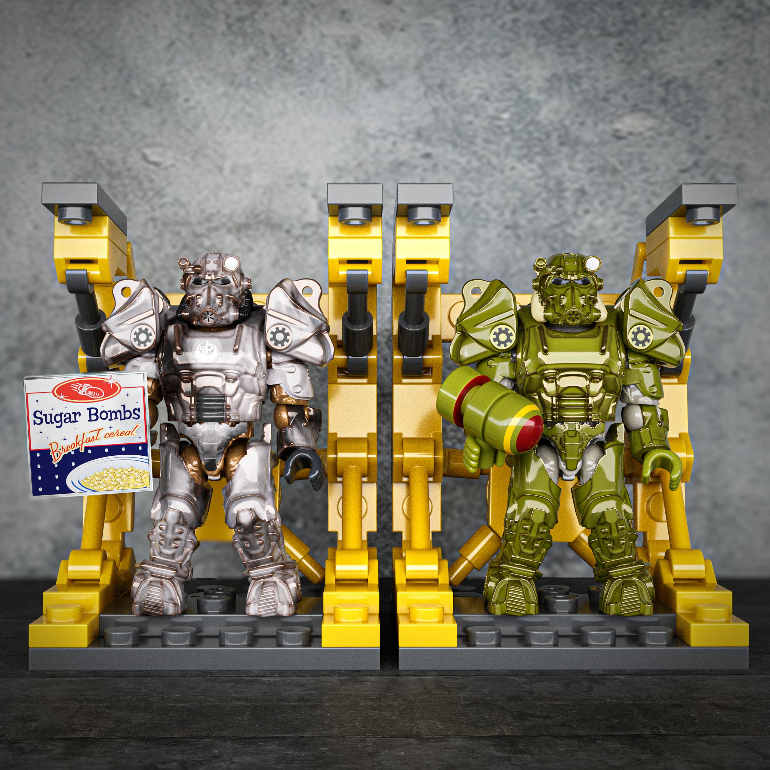 Foto 6 pulgar | Juguete De Construcción De Figuras De Acción Mega Fallout T-60 Power Armor - Venta Internacional.