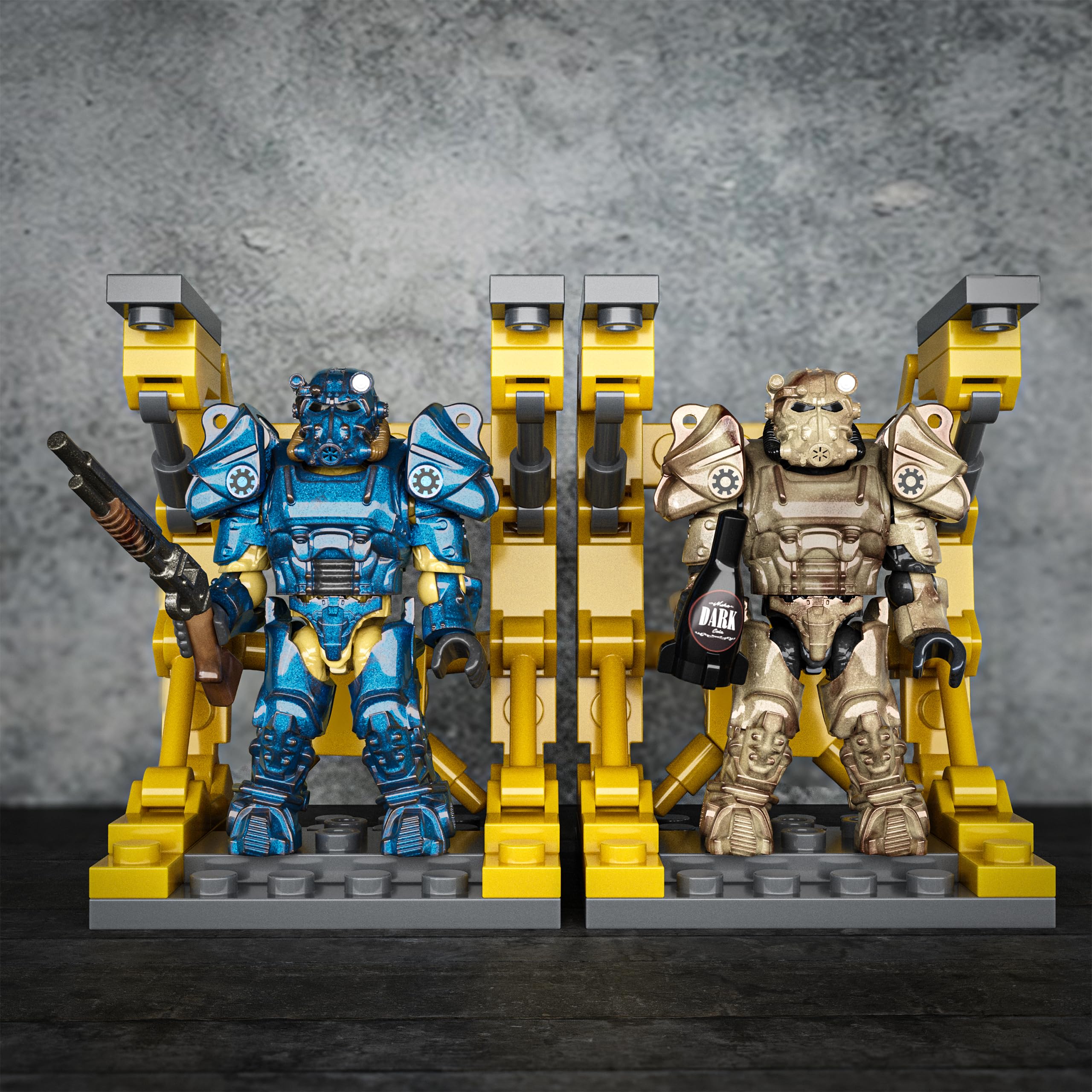 Foto 7 pulgar | Juguete De Construcción De Figuras De Acción Mega Fallout T-60 Power Armor - Venta Internacional.