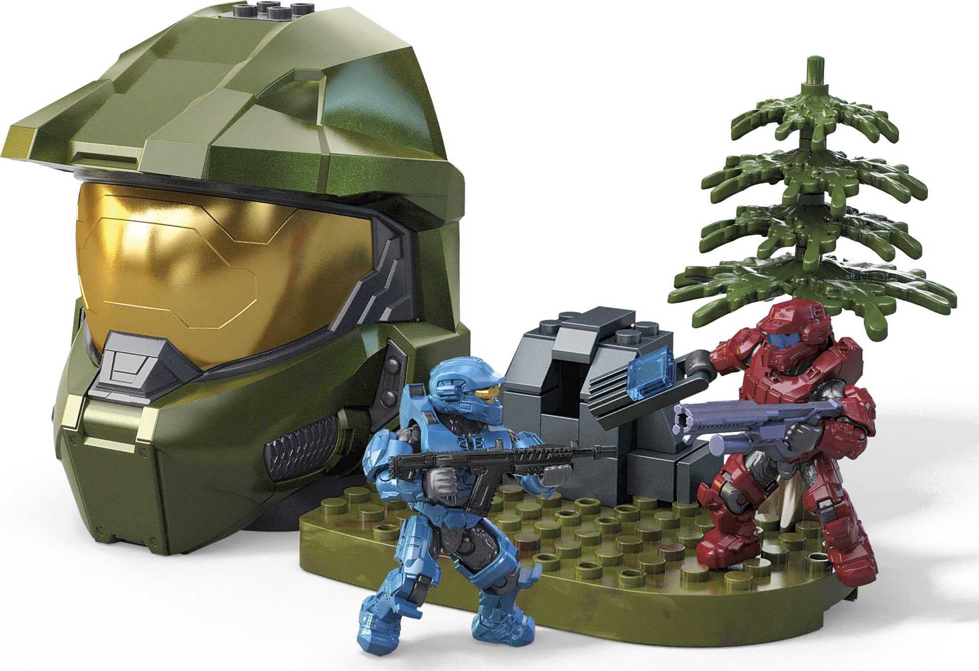 Foto 1 | Set De Construcción Mega Halo Stockpile Con Casco Spartan 8+ - Venta Internacional.