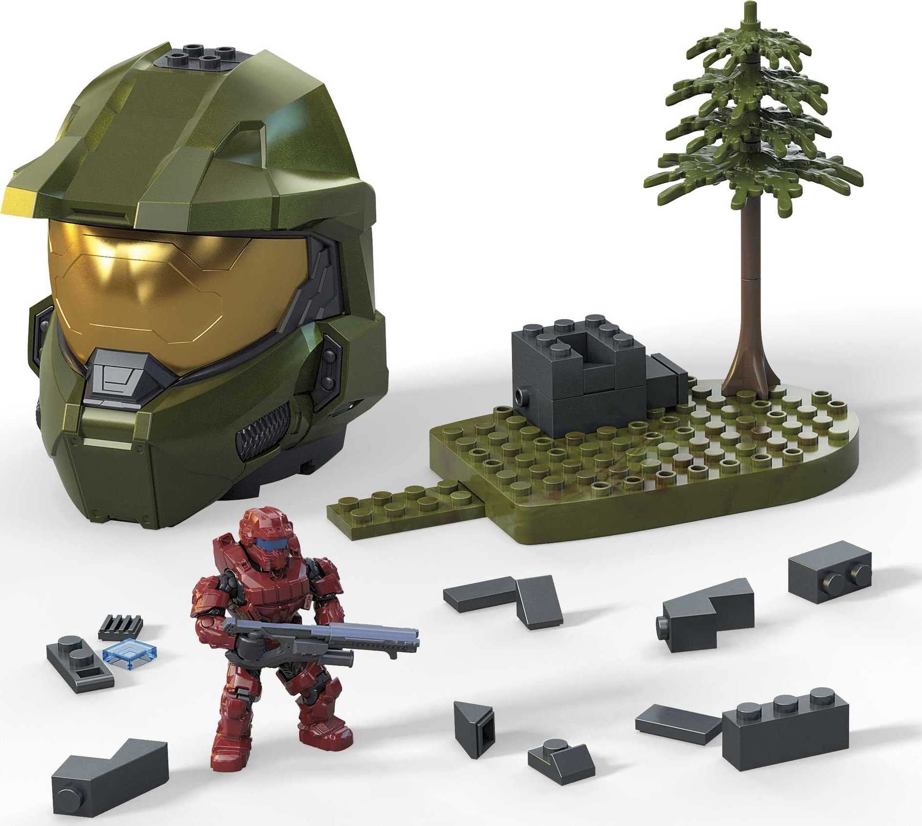 Foto 3 pulgar | Set De Construcción Mega Halo Stockpile Con Casco Spartan 8+ - Venta Internacional.