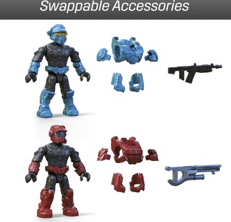 Foto 5 | Set De Construcción Mega Halo Stockpile Con Casco Spartan 8+ - Venta Internacional.