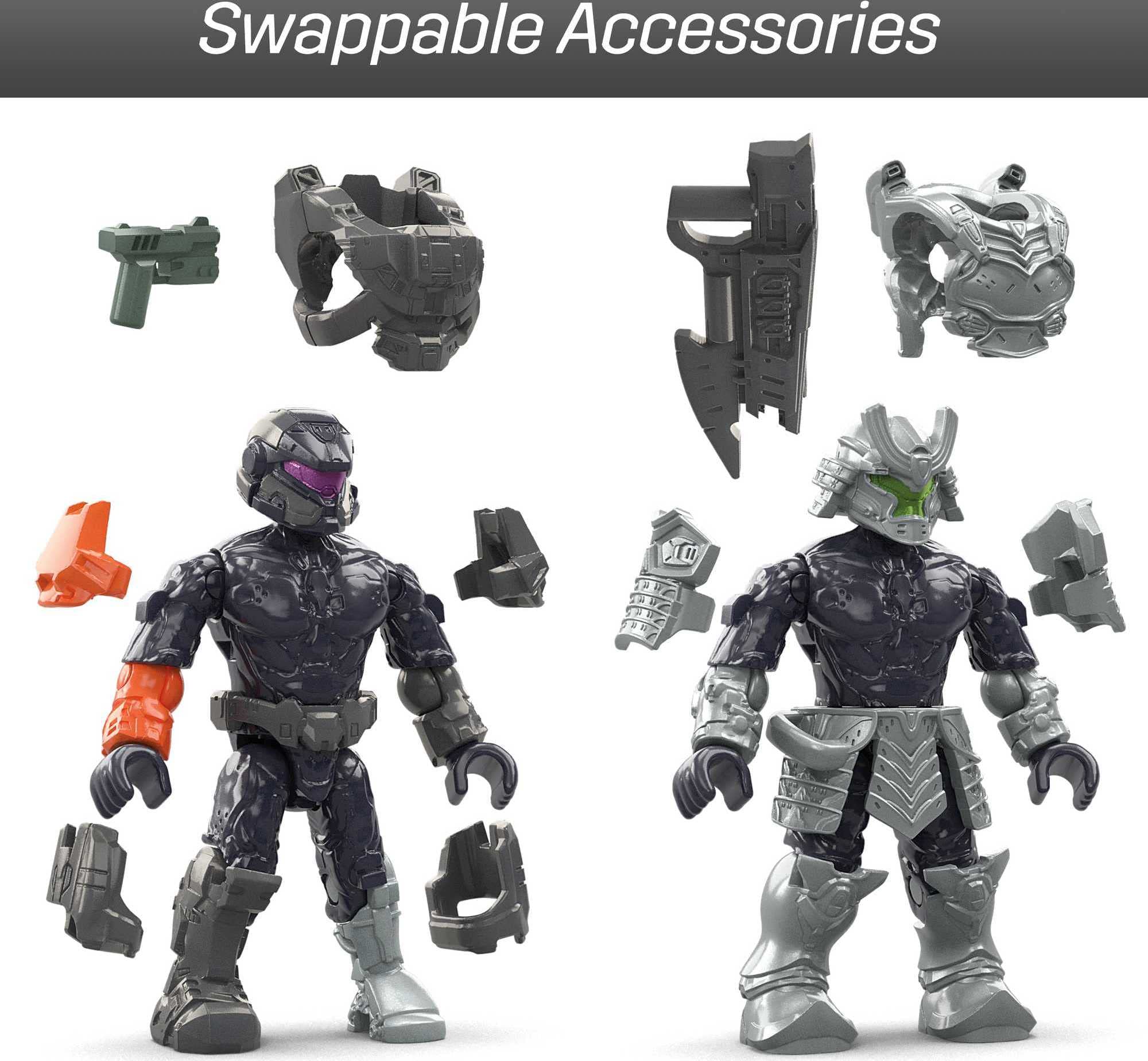 Foto 5 pulgar | Set De Construcción De Vehículos De Juguete Mega Halo Unsc Mongoose Outriders - Venta Internacional.