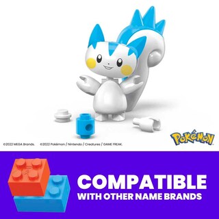 Foto 4 | Set De Construcción Mega Construx Pokémon Serie 17 Pachirisu - Venta Internacional.