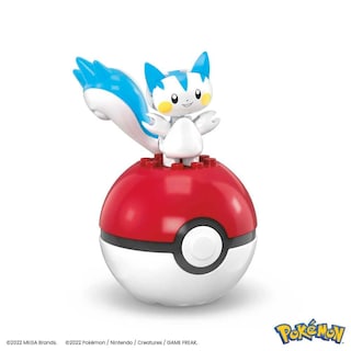 Foto 6 | Set De Construcción Mega Construx Pokémon Serie 17 Pachirisu - Venta Internacional.