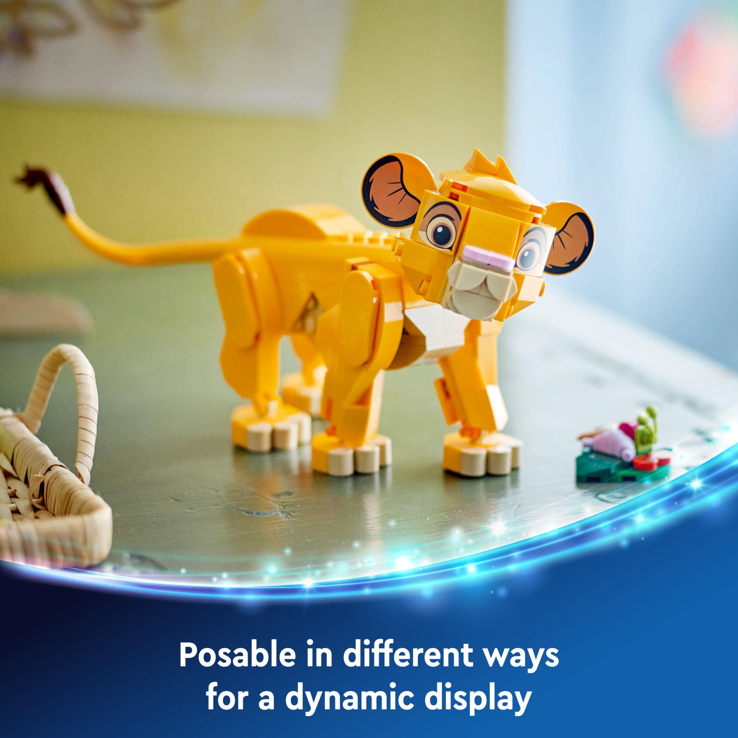 Foto 3 pulgar | Juguete Para Construir Lego Disney Simba El Rey León Como Cachorro 43243 - Venta Internacional.