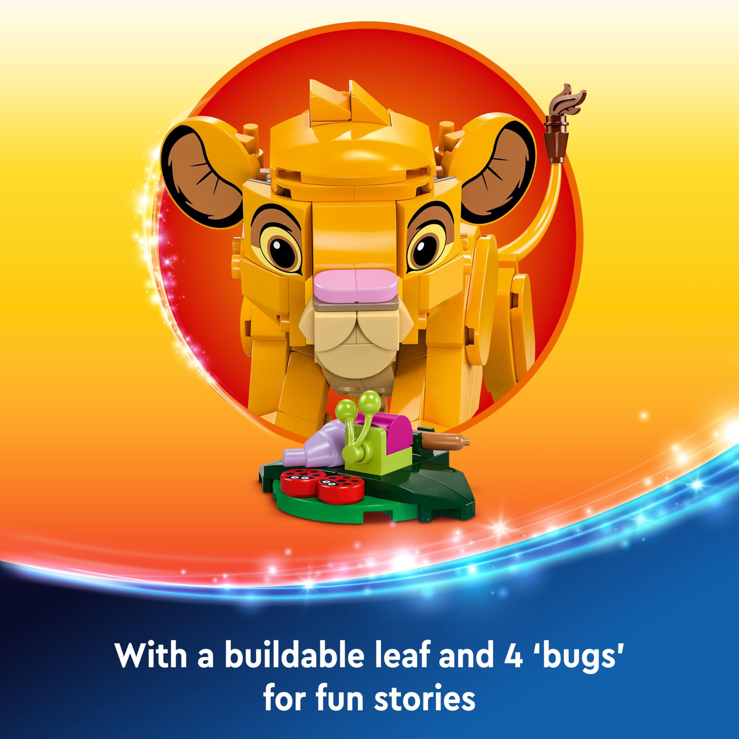 Foto 4 pulgar | Juguete Para Construir Lego Disney Simba El Rey León Como Cachorro 43243 - Venta Internacional.