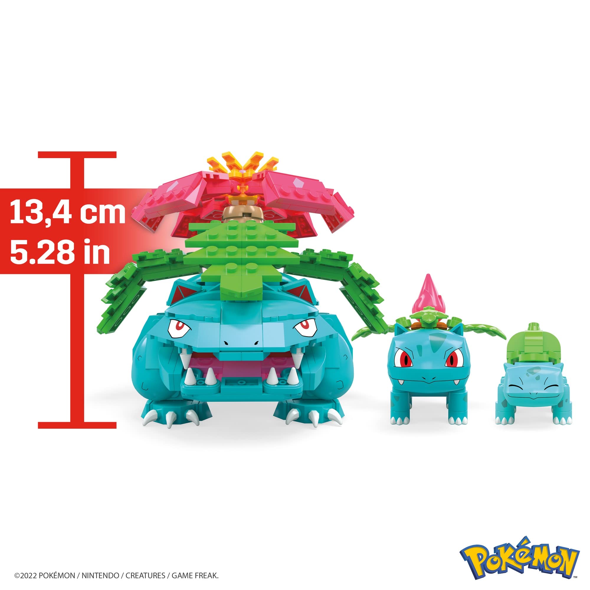 Foto 6 pulgar | Set Mega Pokémon Bulbasaur De Juguete Para Construir Figuras De Acción - Venta Internacional.