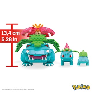 Foto 5 | Set Mega Pokémon Bulbasaur De Juguete Para Construir Figuras De Acción - Venta Internacional.