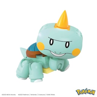 Foto 4 | Juguete De Construcción Mega Pokémon Chewtle Coleccionable Con Movimiento - Venta Internacional.