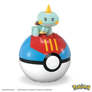 Foto 5 | Juguete De Construcción Mega Pokémon Chewtle Coleccionable Con Movimiento - Venta Internacional.