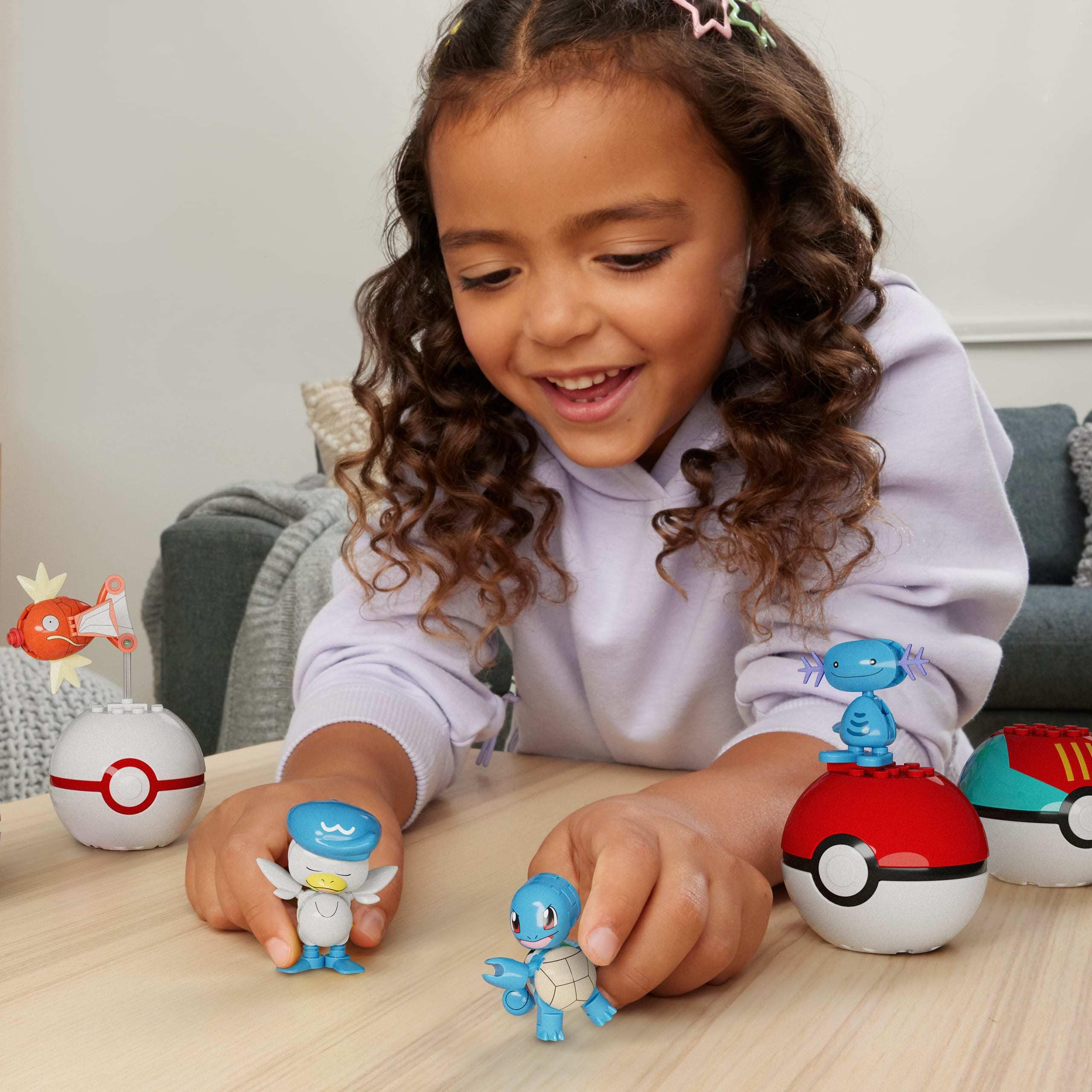 Foto 3 pulgar | Set De Juguetes Para Construir Figuras De Acción Mega Pokémon Watertype - Venta Internacional.