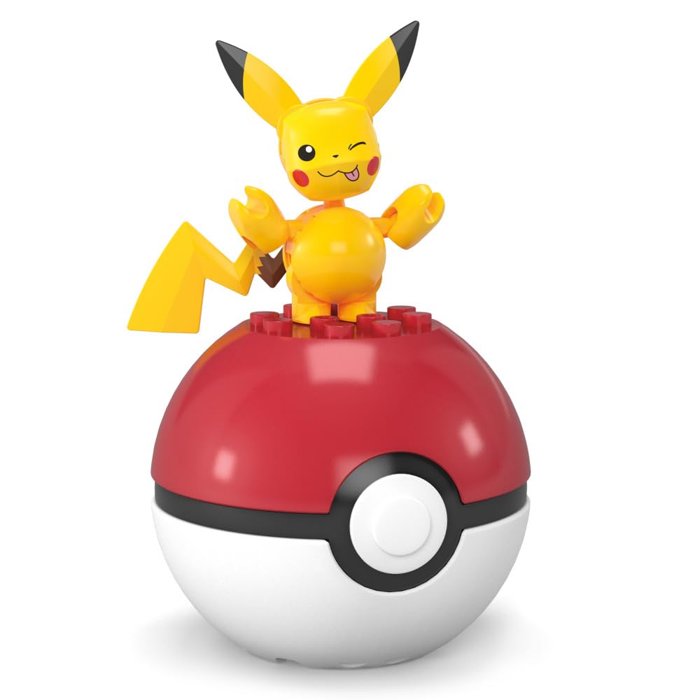 Foto 6 pulgar | Juguete De Construcción Mega Pokémon Evergreen Pikachu Ball Para Niños De 6 Años O Más - Venta Internacional.