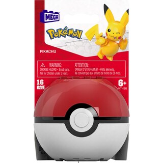 Foto 6 | Juguete De Construcción Mega Pokémon Evergreen Pikachu Ball Para Niños De 6 Años O Más - Venta Internacional.