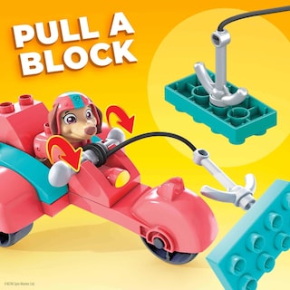 Foto 3 | Set De Construcción Mega Paw Patrol Bloks Liberty's City Scooter Toy - Venta Internacional.
