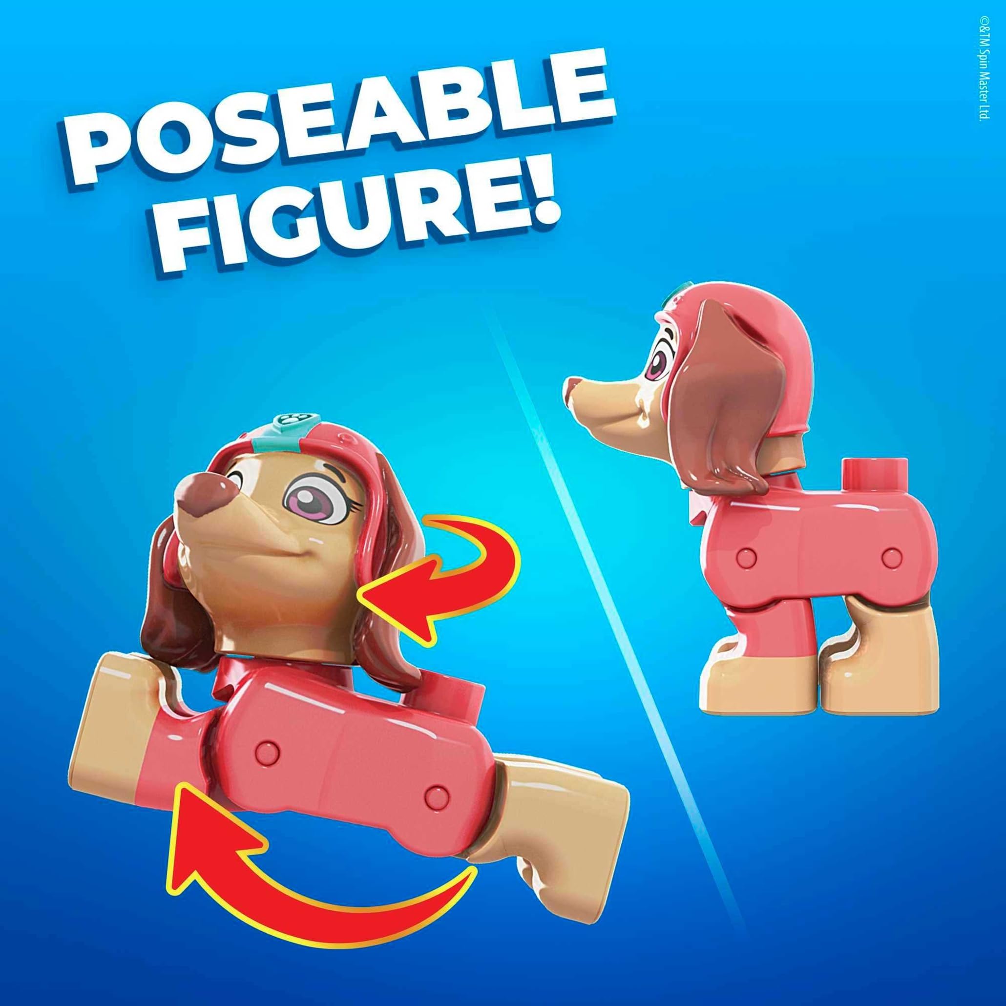 Foto 6 pulgar | Set De Construcción Mega Paw Patrol Bloks Liberty's City Scooter Toy - Venta Internacional.
