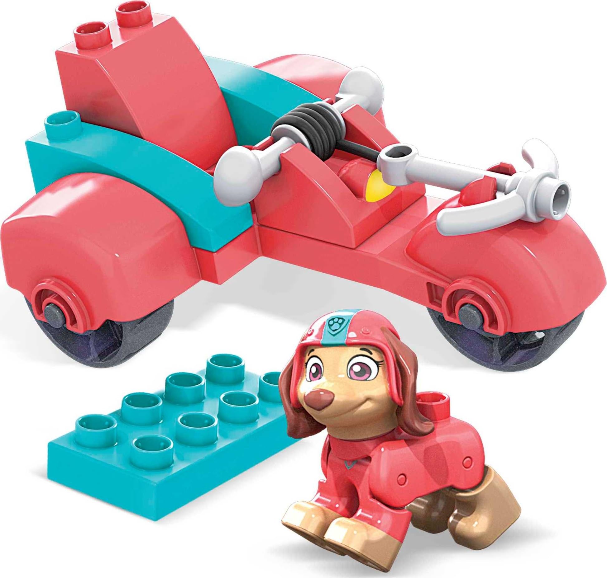 Foto 8 pulgar | Set De Construcción Mega Paw Patrol Bloks Liberty's City Scooter Toy - Venta Internacional.