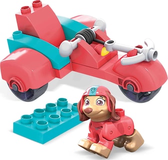 Foto 7 | Set De Construcción Mega Paw Patrol Bloks Liberty's City Scooter Toy - Venta Internacional.