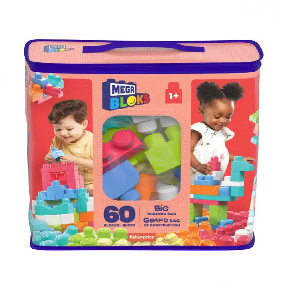 Mega Bloks Juguete De Construcción Bolsa De 60 Piezas