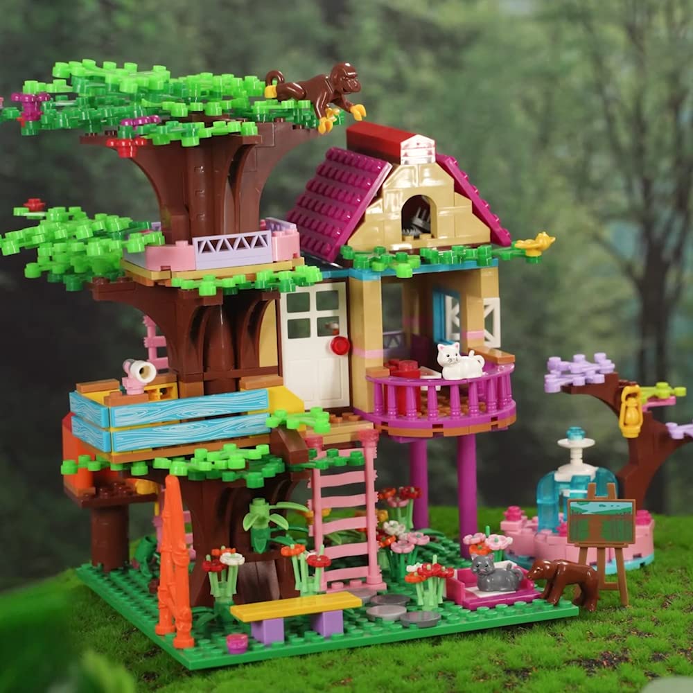 Foto 2 | Juguete De Construcción Hogokids Tree House Stem 613pcs Con Fuente - Venta Internacional.