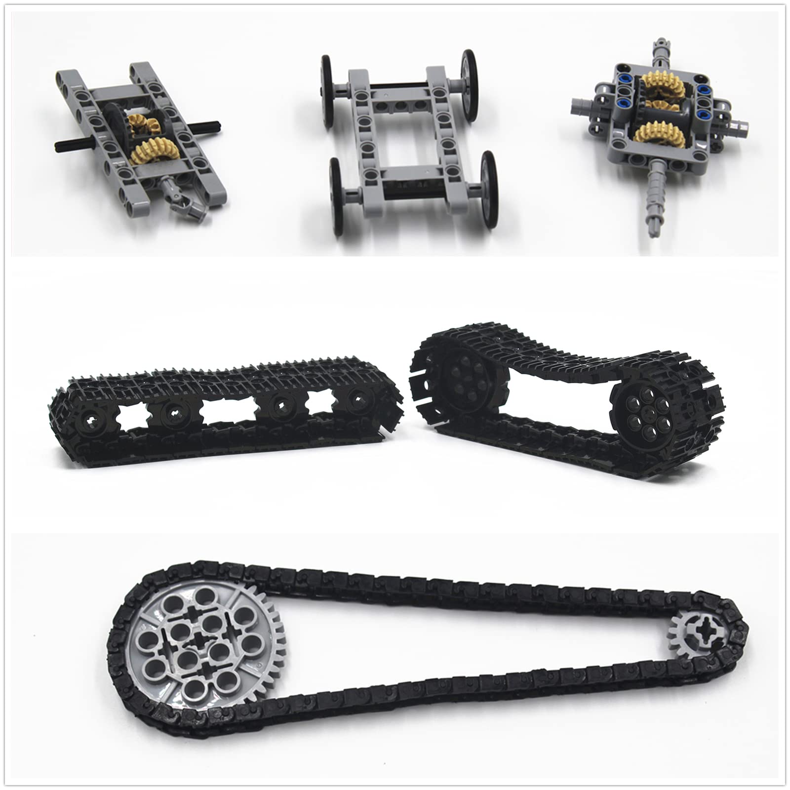 Foto 3 | Set De Bloques De Construcción Ttlyhek 1533 Pcs Technical Parts Toys - Venta Internacional.