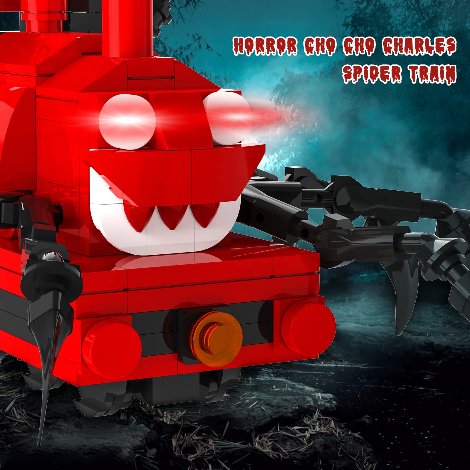 Foto 4 pulgar | Juguete De Construcción Choo Chooo Charles Spider Train 217 Piezas Para Niños Mayores De 8 Años - Venta Internacional.