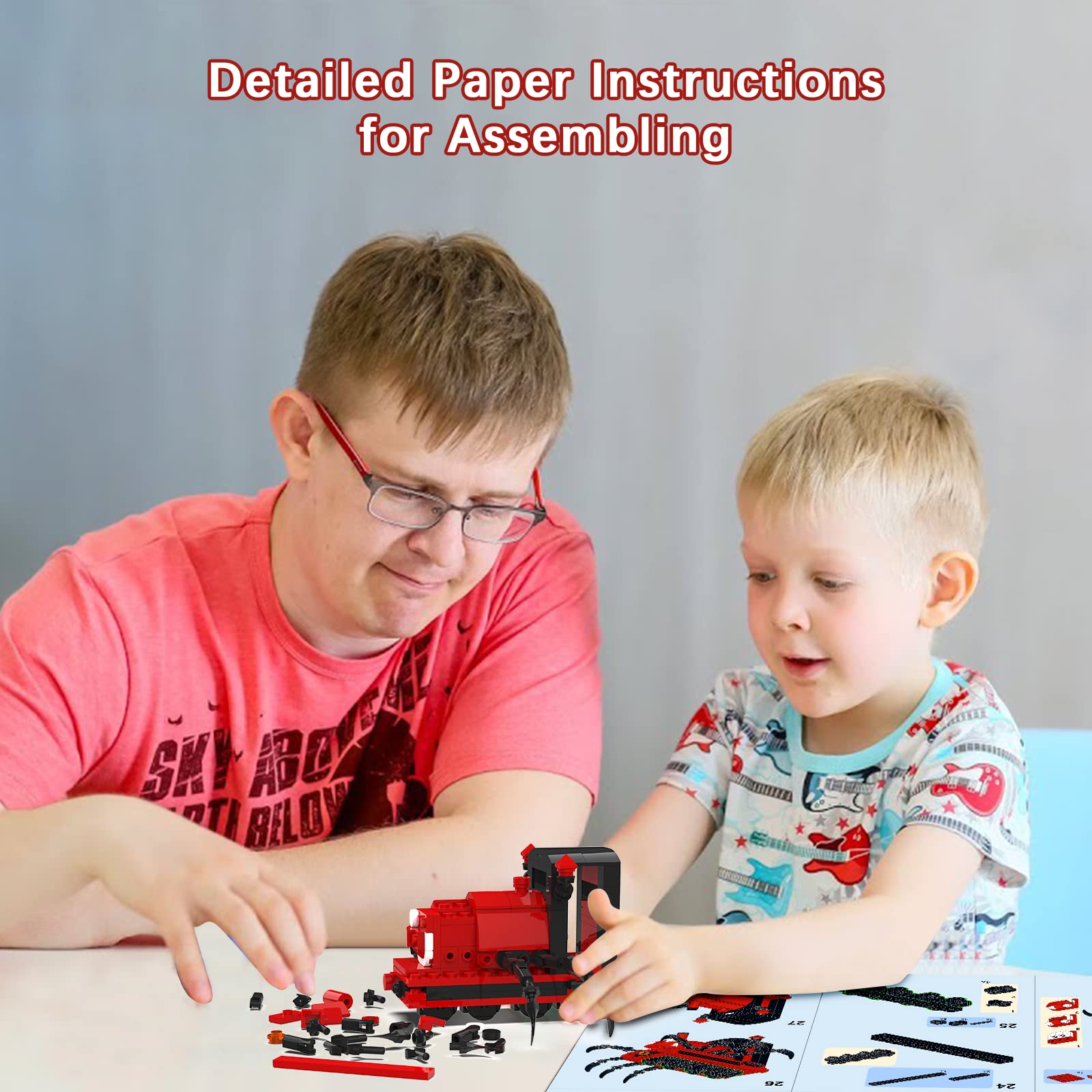 Foto 6 pulgar | Juguete De Construcción Choo Chooo Charles Spider Train 217 Piezas Para Niños Mayores De 8 Años - Venta Internacional.