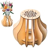 Set De Construcción De Jarrón De Madera Para Ramo De Flores De Lego - Venta Internacional.