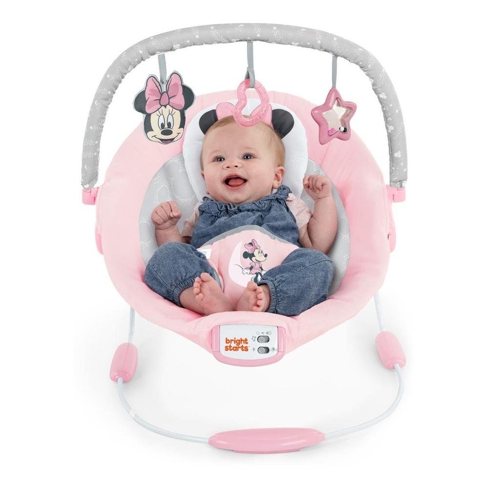 Foto 2 | Silla Vibradora y Musical Bright Starts Minnie Mouse 12206 Rosa