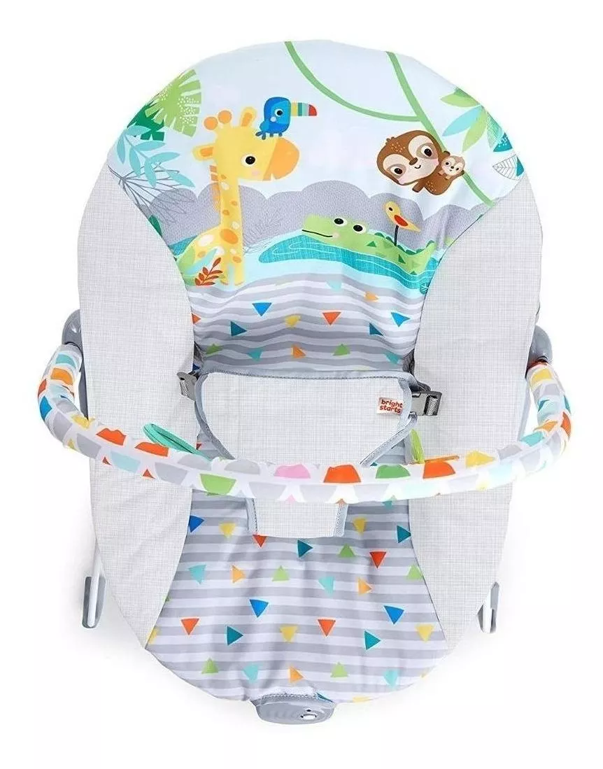 Foto 4 pulgar | Bouncer Silla Vibradora Safari Fun Bright Starts