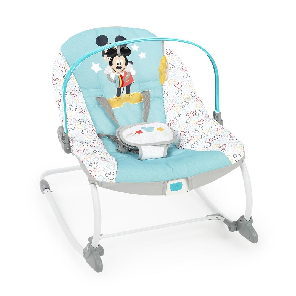 Foto 2 pulgar | Silla Bouncer Bright Stars Mickey Mouse para Bebé