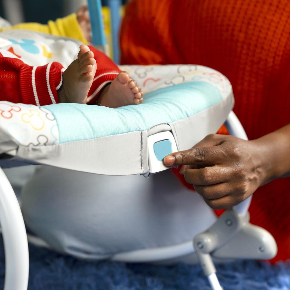 Foto 6 pulgar | Silla Bouncer Bright Stars Mickey Mouse para Bebé