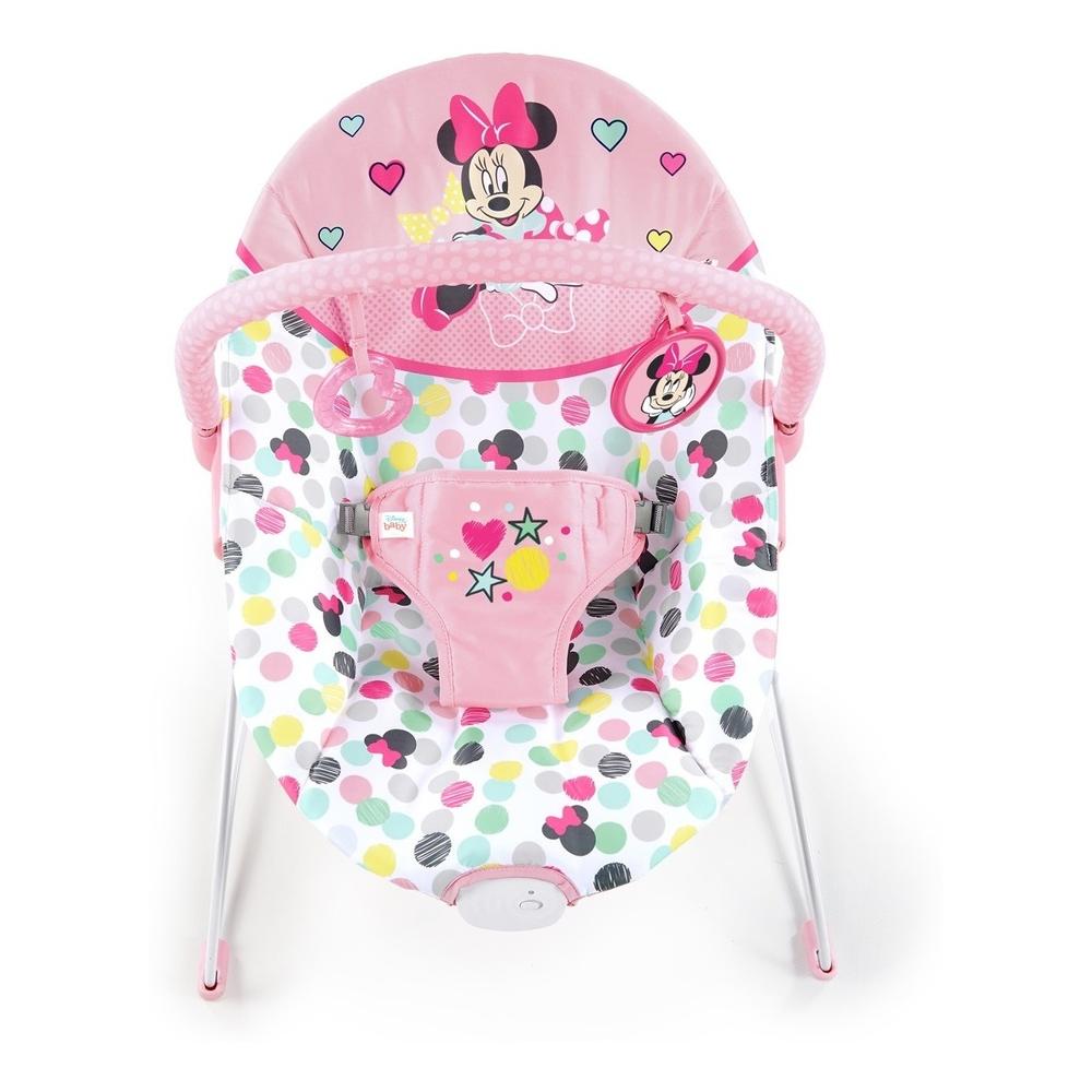 Foto 2 pulgar | Silla Bouncer Disney Baby Rosa para Bebé