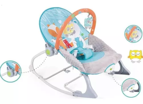 Foto 2 | Silla Mecedora Aeiou Toddler Bouncer Musical Vibración