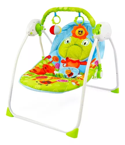 Columpio para Bebé Aeiou HB010 Musical Verde