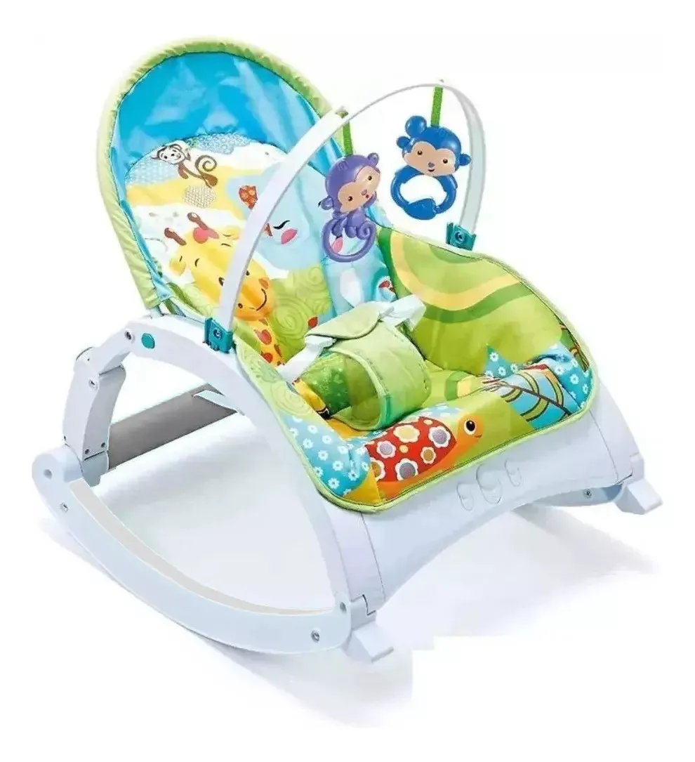 Bouncer Silla Mecedora para Bebé Aeiou Hb0146 Musical 2 en 1