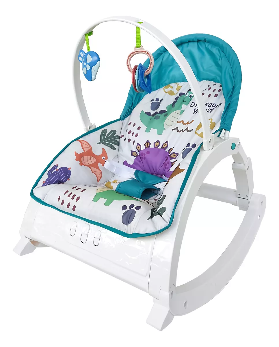 Bouncer Silla Mecedora para Bebé Aeiou Hb53 Musical 2 en 1