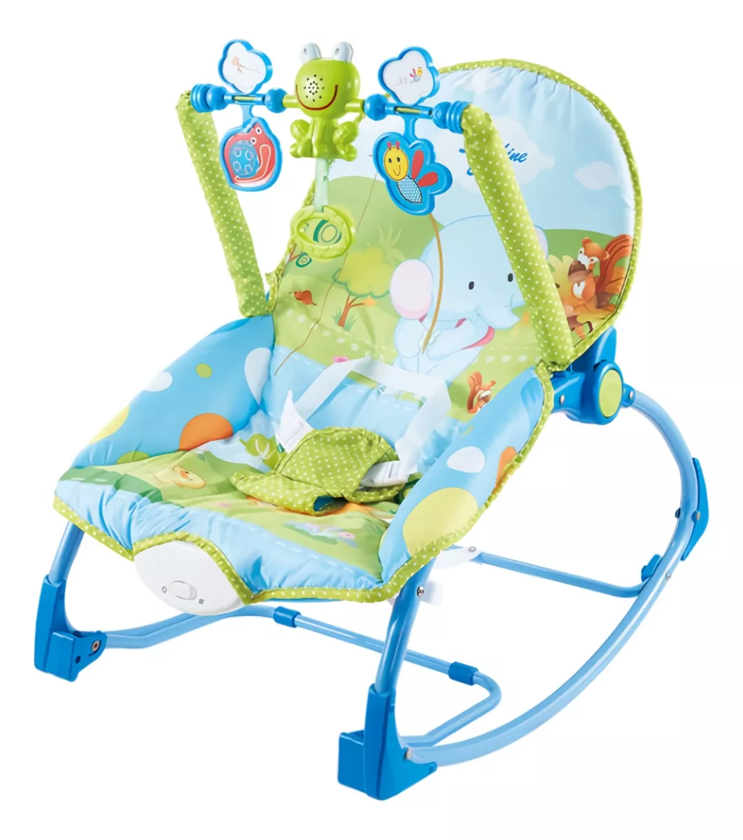 Bouncer Silla Mecedora para Bebé Aeiou Hb019 Musical 2 en 1