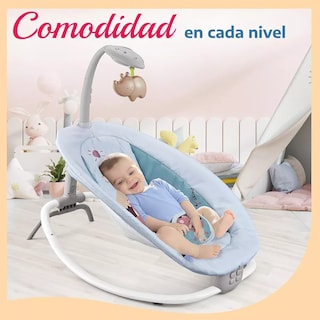 Foto 5 | Silla Mecedora Bouncer Musical Hb620 Con Proyector para Bebé