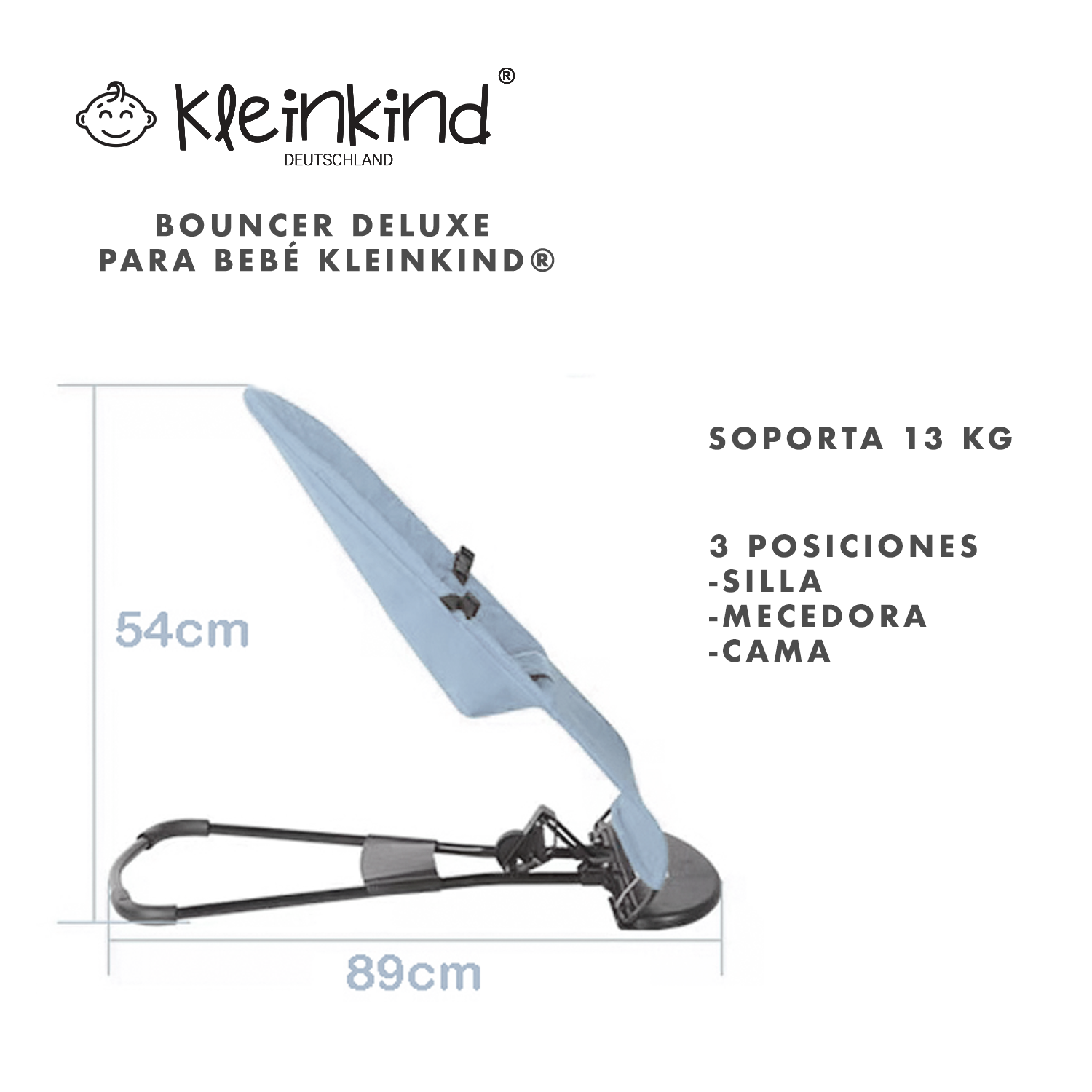 Foto 3 pulgar | Silla Mecedora De Lujo | Baby Bouncer | Kleinkind para Bebé