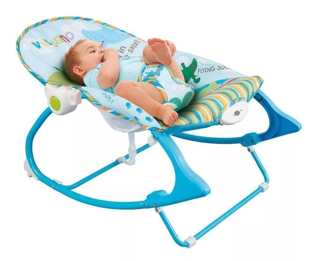 Foto 4 pulgar | Silla Mecedora de Bebé Bouncer Aeiou Rocker 2 en 1