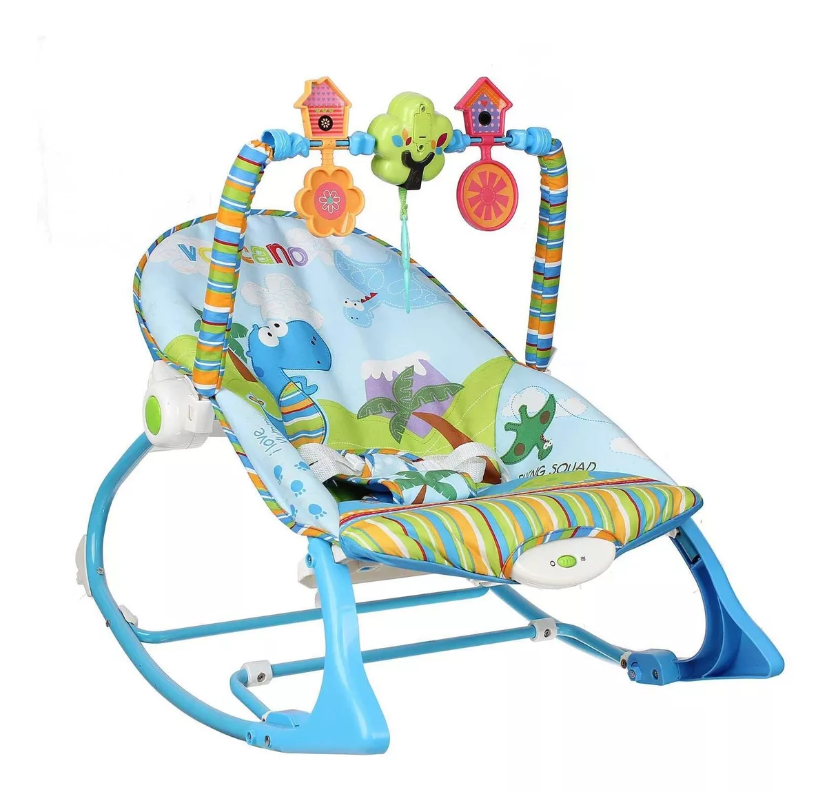 Foto 5 pulgar | Silla Mecedora de Bebé Bouncer Aeiou Rocker 2 en 1