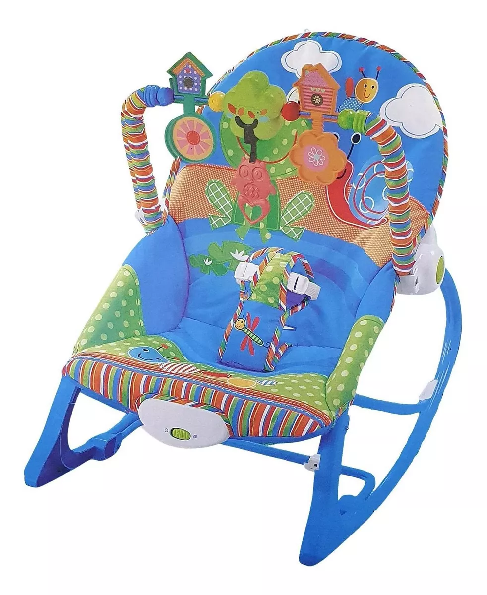 Foto 2 pulgar | Silla Mecedora de Bebé Bouncer Aeiou Rocker 2 en 1