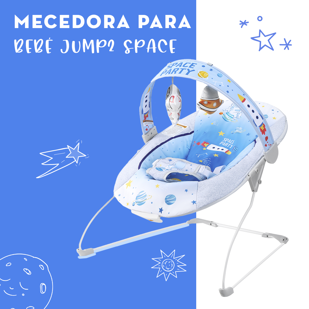 Foto 2 | Mecedora para Bebé Mima2 Jump2Space