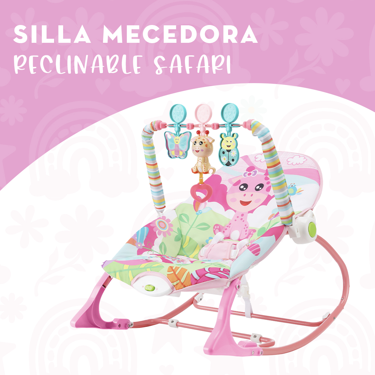 Foto 4 | Silla Mecedora Mima2 Reclinable para Bebé