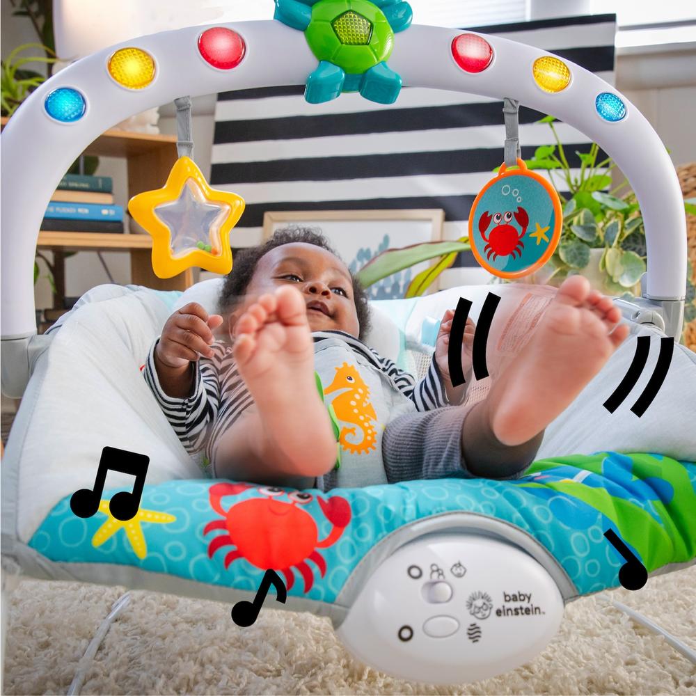 Foto 7 pulgar | Silla Vibradora Y Musical Kick To It Baby Einstein 13102