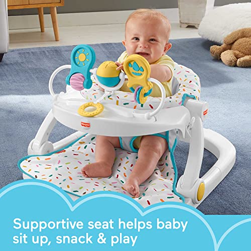 Foto 5 pulgar | Asiento De Piso Fisher-price Deluxe Sit-me-up — Rainbow Spri - Venta Internacional.