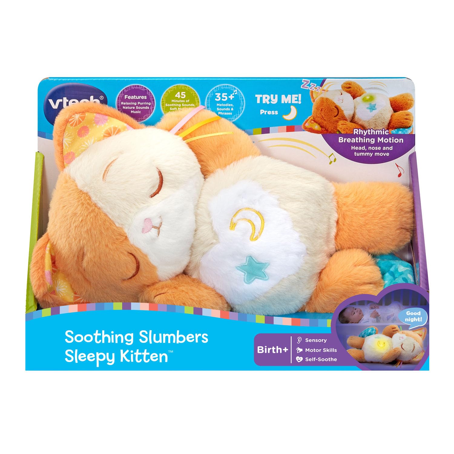 Foto 8 pulgar | Smoothing Sleepy Kitten Vtech Baby - Venta Internacional.