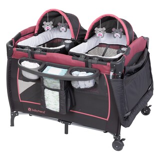 Foto 1 | Baby Trend Lil Snooze Deluxe Iii Para Gemelos Cozy Berry - Venta Internacional.